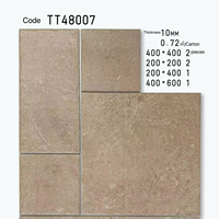 Carreaux muraux antidérapants en porcelaine de style français, motif mosaïque artistique, résistants aux acides, 200x400mm, pour supermarchés et extérieurs
