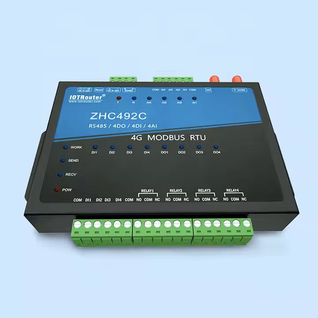 IoT Communication RTU Controller Industrial MQTT Server LTE Cat-1 Gateway with RS485 for Smart Factory DIN Rail