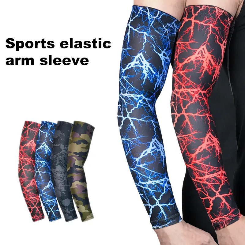 Athletic Sleeves Camo Design Summer Outdoor Cycling Climbing Breathable UV Sun Protection Arm Sleeves
