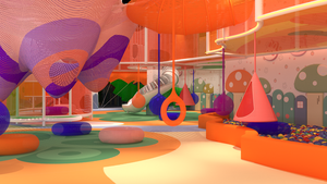 Équipement de terrain de jeu intérieur pour bébés sur le thème personnalisé, zone de jeux modulaire commerciale pour enfants, aire de jeux intérieure pour enfants - Product Image 3