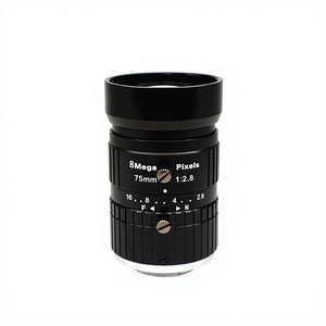 Lente Industrial de 75 mm, 8 MP, 1'', Montura C Estándar, Lente de Visión Artificial, Lente Accesoria para Cámara Industrial M1003 - Product Image 2