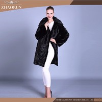 Blouson en fourrure de vison véritable pour femme, manteau d'hiver naturel, décontracté et léger