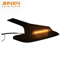 Feux de signalisation LED 4x4 tout-terrain pour garde-boue, feux de position latéraux DRL pour Jeep Wrangler JL Gladiator JT 2018+ Pièces automobiles