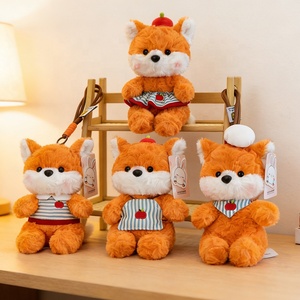Penjualan Langsung Pabrik Boneka Mainan Plush Lembut 16cm Beruang Kue Kawaii Mainan Plush Serbaguna untuk Anak-anak - Product Image 4