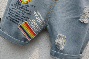 <span class=keywords><strong>Ensemble</strong></span> <span class=keywords><strong>de</strong></span> vêtements décontractés d'été pour enfants, t-shirt et short pour bébés garçons et filles, costume 2 pièces, manteau pour tout-petits, enfants <span class=keywords><strong>de</strong></span> 1 à 5 ans - Product Image 6