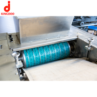 Ligne de production de biscuits wafer de haute qualité en acier inoxydable 200-1700 kg/h Ligne de production de biscuits robustes pour l'industrie