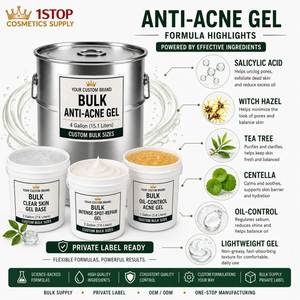 Crème <span class=keywords><strong>anti</strong></span>-taches R&D Marché Nordique Amélioration Peaux à Tendance Acnéique <span class=keywords><strong>Anti</strong></span>-Rougeurs Emballage Durable Stable à Basse Température - Product Image 3