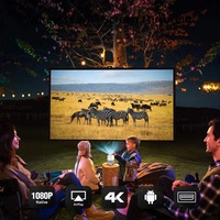 Mini Proyector de Video LED A3 OEM/ODM, Portátil, Compatible con 1080P, Autoenfoque, Reproductor Multimedia de Cine en Casa, Proyector de Video para Habitación Infantil