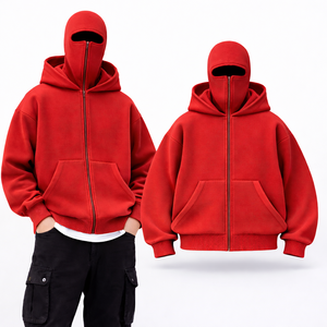 Sudaderas con Capucha y Cuello Redondo <span class=keywords><strong>para</strong></span> Hombre OEM, <span class=keywords><strong>Sudadera</strong></span> con Capucha y Cremallera de Alta Calidad con Máscara Facial Completa <span class=keywords><strong>para</strong></span> Esquí - Product Image 5