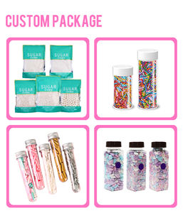 1Kg 10Mm Bola Emas Kering Dipoles Manik-manik Kue Bunga Dapat Dimakan Dekorasi Pelangi Gula Lilin Confetti Madison Jame Sprinkles - Product Image 5