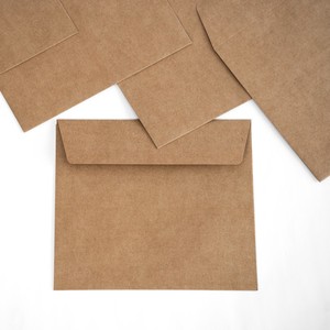 Sacs en papier auto-adhésifs de haute qualité, enveloppes en papier kraft, sacs enveloppes en papier non couché avec bande adhésive - Product Image 4