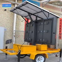 Becquet — panneau de publicité Led P10, remorque Mobile en plein air pour affichage de la publicité