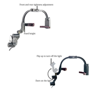 Nouvelles loupes binoculaires chirurgicales dentaires avec éclairage LED, loupe médicale portable pour examen ORL et opérations