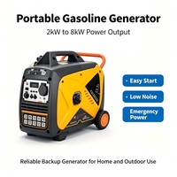 2kW Frequenzumrichter-Generator - Leiser Benzin-Dual-Fuel Erdgas Tragbarer Generator - 220V mit CE-Zertifizierung