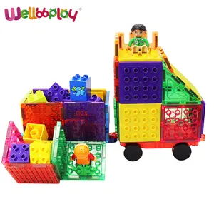 Ensemble de blocs de construction magnétiques 3D, nouveau design spécial chine, prix de gros, briques éducatives pour enfants, jouets