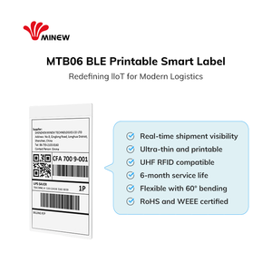 Etiqueta de Envio Inteligente 5G BLE para Rastreamento de Ativos, Rastreador de Paletes LoRaWAN, Fabricante Ibeacon Nordic - Product Image 3