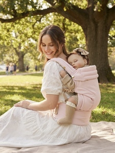 <span class=keywords><strong>Porte</strong></span>-bébé de luxe ergonomique en coton de qualité supérieure, haute capacité de charge, pour bébés de 0 à 3 ans, certifié CPC CE, pliable et facile à ranger - Product Image 3