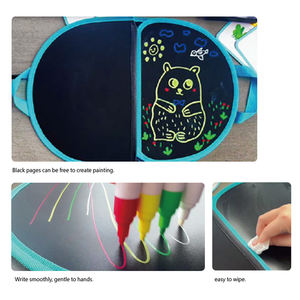 Set da disegno professionale dipinto a mano con pigmenti per pittura in polvere color gesso a 6 colori set di libri per graffiti con pastelli a polvere - Product Image 5