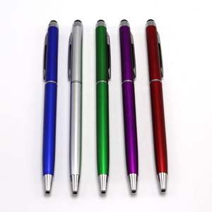 Proveedor de Artículos de Papelería 2024, Bolígrafo Publicitario para Hoteles, Bolígrafo Táctil Delgado con Punta Giratoria y Logotipo Personalizado - Product Image 3