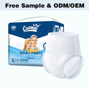 Pañales para Adultos al por Mayor, OEM, Desechables, Súper Absorbentes, con Protección Contra Fugas, Ropa Interior para Incontinencia en Adultos Mayores, Muestra Gratis - Product Image 1