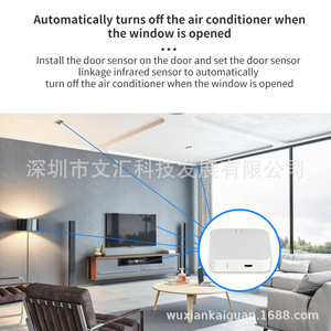 SIXWGH - Control Remoto Inteligente para el Hogar, Hub Zigbee, <span class=keywords><strong>Modo</strong></span> Dual WiFi/Zigbee, Puente Inalámbrico para 32 Dispositivos, Compatible con Automóviles, <span class=keywords><strong>Alexa</strong></span> - Product Image 2