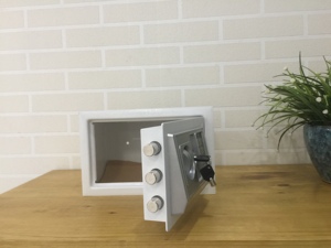 Electronic Home & Hotel Security Key <b>Lock</b> Safe <b>Box</b> with Cold Rolled Steel Construction - Product Image 4