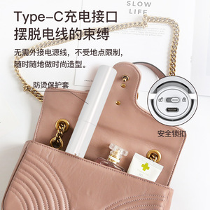 Wireless Portable Hair Straightener Mini Curler 10 Temp Settings Reusable For Home Use - Product Image 2