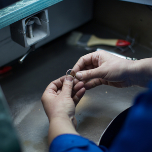 Tùy Chỉnh Tuyệt Đẹp Bát Giác Motif Đồ Trang Sức 925 Sterling Silver Vàng Mạ Trắng Men Màu Xanh Amazonite Vòng Đối Với Phụ Nữ Đồ Trang Sức - Product Image 5