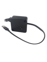Câble USB rétractable unidirectionnel de type C de haute qualité, 0,9 m, électronique grand public, DYH-1706, bobine de câble USB-C