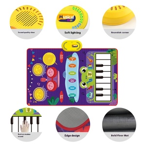 Cp5929 mẹ và bé Đồ chơi giáo dục trống Jazz và chăn Piano 80*50cm trẻ sơ sinh Giáo Dục Sớm làm bằng nhựa - Product Image 3
