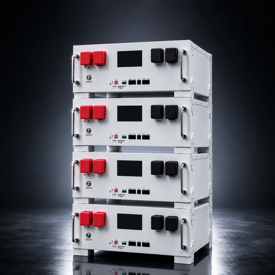 20kWh Modular Rack Mount Solar Battery Storage System for Commercial ...