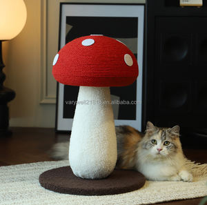 Juguetes <span class=keywords><strong>para</strong></span> Gatos VaryWell, Tabla Rascadora <span class=keywords><strong>de</strong></span> Sisal con Forma <span class=keywords><strong>de</strong></span> Hongo, Poste Rascador Innovador y Bonito <span class=keywords><strong>para</strong></span> Gatos - Product Image 3