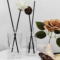 Bouteille en verre vide ronde pour diffuseur d'arômes 30ml 50ml 100ml 150ml, flacon de diffusion de parfum
