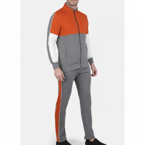 Ensemble survêtement sport pour homme personnalisé, sweat-shirt en coton et pantalon de survêtement, ensemble jogging deux pièces, survêtement décontracté pour homme - Product Image 1
