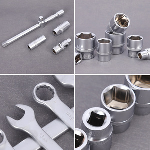 Zhengyi 37-Piece <b>Socket</b> Wrench Set Combination Wrenches <b>Ratchet</b> Tools For Mechanic Auto Repair - Product Image 4