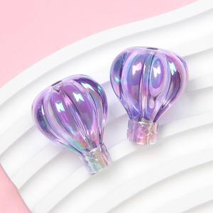Hot Air <b>Balloon</b> Loose Beads <b>Accessories</b> DIY Mobile Phone Chain Hand-painted Beads Wholesale Acrylic Beads Color Hot Air <b>Balloon</b> - Product Image 4