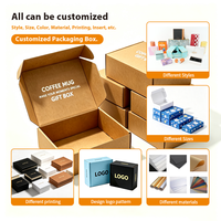Boîtes d'expédition en carton ondulé écologiques personnalisées avec logo imprimé, emballage en papier pour boîte d'abonnement pour animaux de compagnie, vente chaude