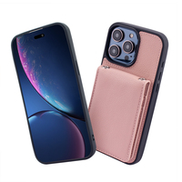 Haute qualité plus récent étui de téléphone en cuir Long Portable Cross Body pour iphone 14 15 couvrir