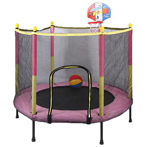 Trampoline de jardin pour enfants en gros avec filet de sécurité - Product Image 4