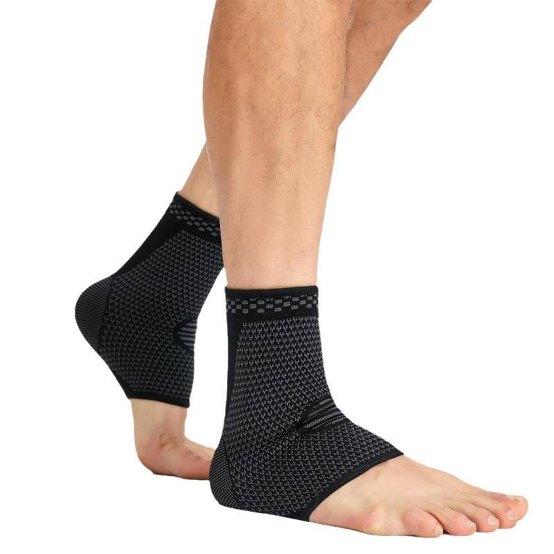 Foot & Ankle Brace Socks for Sprained Ankle Compression Sleeve Plantar ...