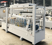 Prix de la machine d'enrobage de profilés en PVC à colle froide pour le laminage de panneaux de porte en bois WPC