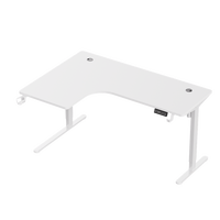 Bureau debout personnalisé en acier inoxydable avec LED RGB, design minimaliste, table de course, pour bureau à domicile, pliable, hauteur réglable, portable