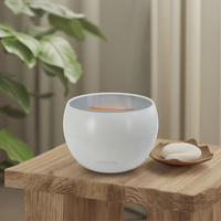 Meilleure vente humidificateur d'air à ultrasons électrique USB flamme de feu diffuseur d'arôme hôtel diffuseur de parfum d'huiles essentielles