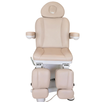 Lit de massage électrique réglable haut de gamme, cadre en acier inoxydable, 5 moteurs, personnalisation couleur/taille/logo, style européen moderne
