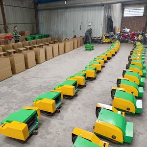 自動家畜飼料草干し草トウモロコシ茎麦わら草チョッパーガソリンチャフカッターマシン動物飼料用サイレージ - Product Image 3