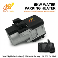 Chauffe-eau hydronique diesel 5KW avec télécommande pour grand camping-car, yacht, remorque