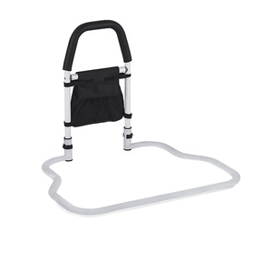 Rails de lit pour la sécurité des personnes âgées avec hauteur réglable Poche de rangement Glissières pour personnes âgées Sous Matressbed Cane Guard Bed Handles Bars - Product Image 6