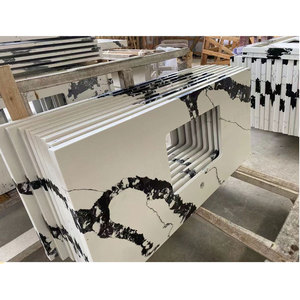 Encimera <span class=keywords><strong>de</strong></span> <span class=keywords><strong>Cuarzo</strong></span> Personalizada con Borde Biselado Completo, Ecológica, Resistente al Fuego, Laminada, <span class=keywords><strong>para</strong></span> <span class=keywords><strong>Cocina</strong></span>, Hotel y Decoración del Hogar - Product Image 5