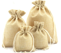 Sacs de courses en chanvre, jute et lin, pliables, écologiques, réutilisables, portables, avec motif lettres, pour cadeaux, vente en gros