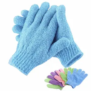 Gants de bain à bulles éponge de douche brosse exfoliante Wisp pour le nettoyage du corps épurateur accessoires de salle de bains Spa gant de toilette nouveau